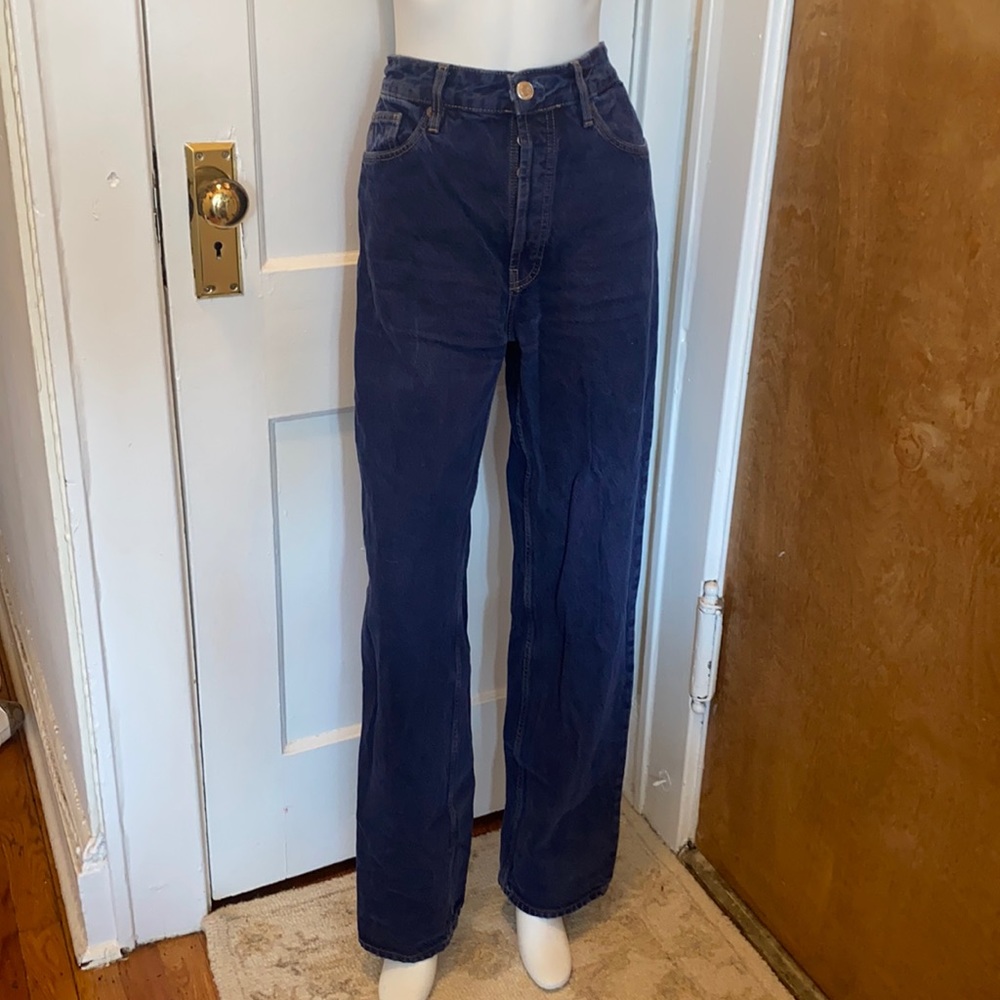 Zara classic straight leg jeans